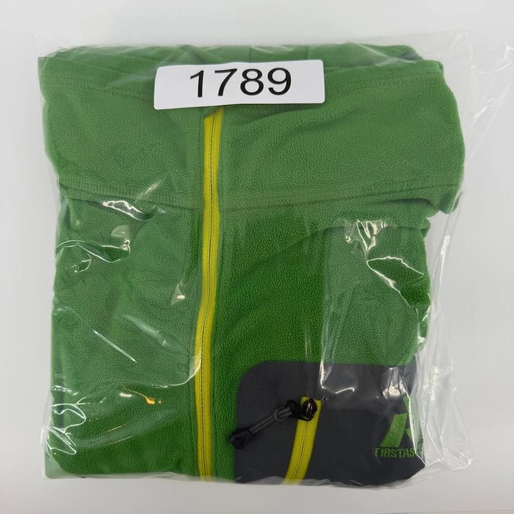 Eddie Bauer First Ascent Fleece‎ Pullover Mens XL Tall Green Quarter Zip Layer